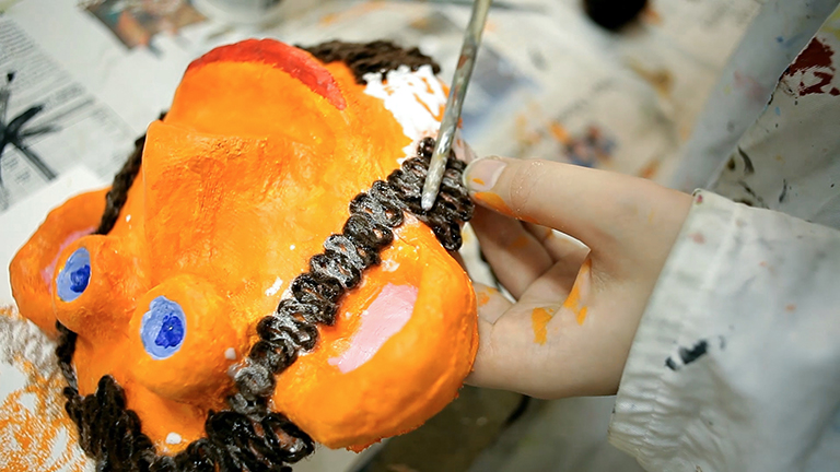 Galerija: ustvarjalne delavnice za otroke in mladostnike